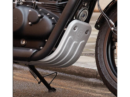 Genuine Royal Enfield Hunter 350 Silver Sumpguard Sump Guard KXA00127