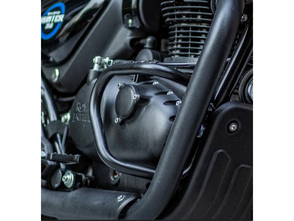 Genuine Royal Enfield Hunter 350 Compact Engine Guard Black KXA00128