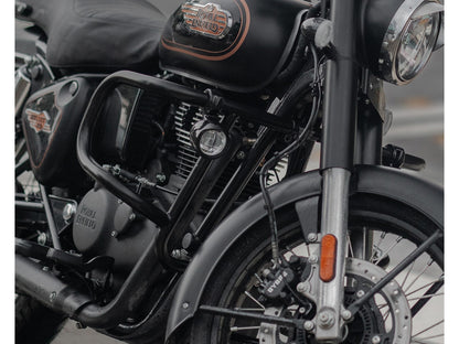 Genuine Royal Enfield New Bullet 350 Black Airfly Evo Engine Guard KXA00003