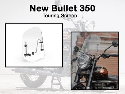 Genuine Royal Enfield New Bullet 350 Touring Screen KXA00147