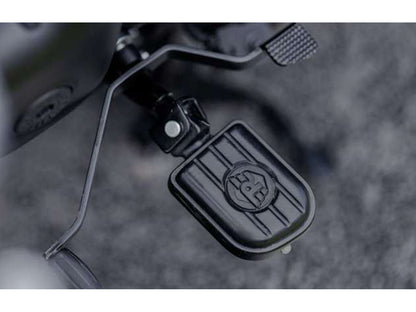Genuine Royal Enfield New Bullet 350 Rider Deluxe Footpegs Black KXA00031