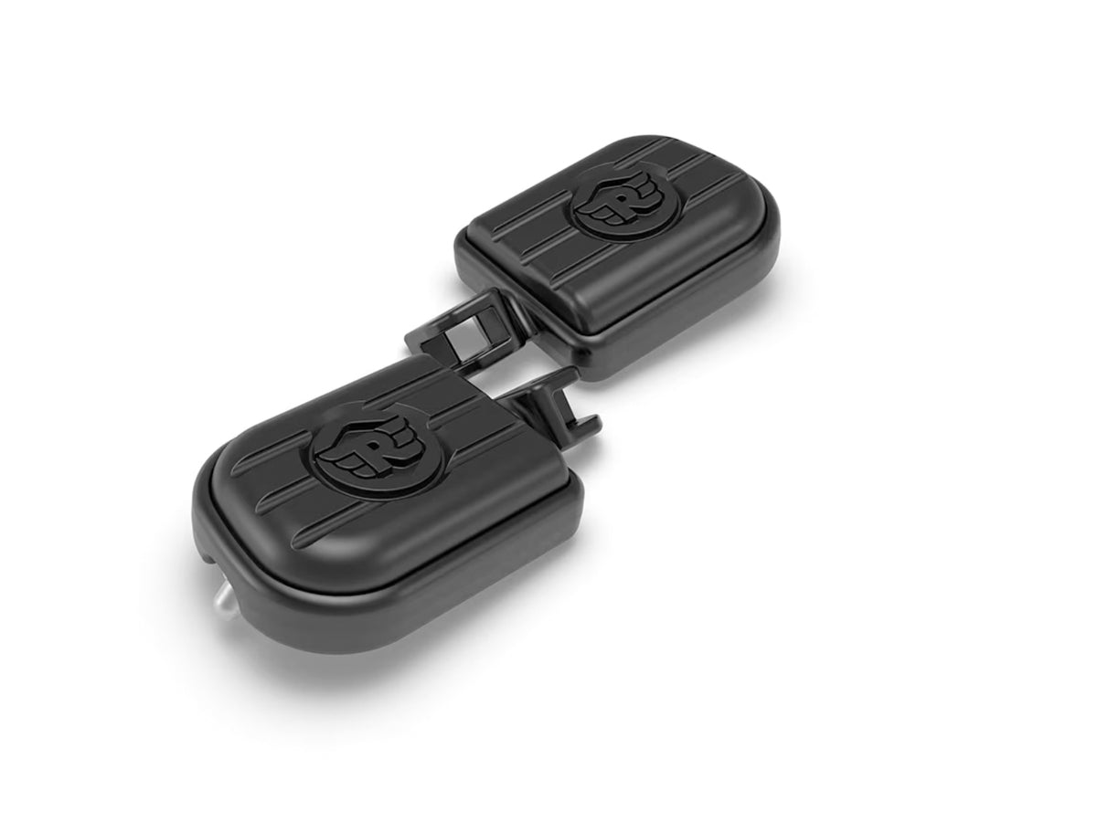 Genuine Royal Enfield New Bullet 350 Pillion Deluxe Footpegs Black KXA00031