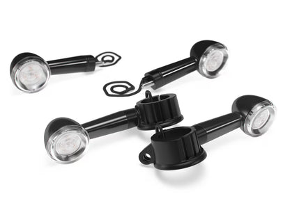 Genuine Royal Enfield New Bullet 350 Front & Rear LED Indicator Kit Black KXA00079