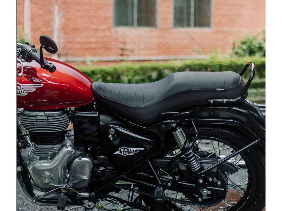Genuine Royal Enfield New Bullet 350 Black Low Ride Dual Seat KXA00053
