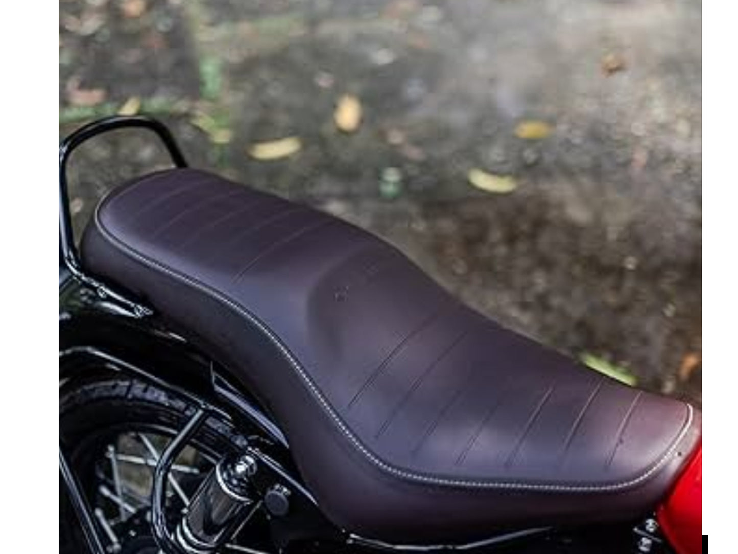 Genuine Royal Enfield New Bullet 350 Brown Low Ride Dual Seat KXA00054