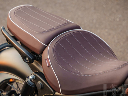 Genuine Royal Enfield Goan Classic 350 Brown Custom Rider & Pillion Seat