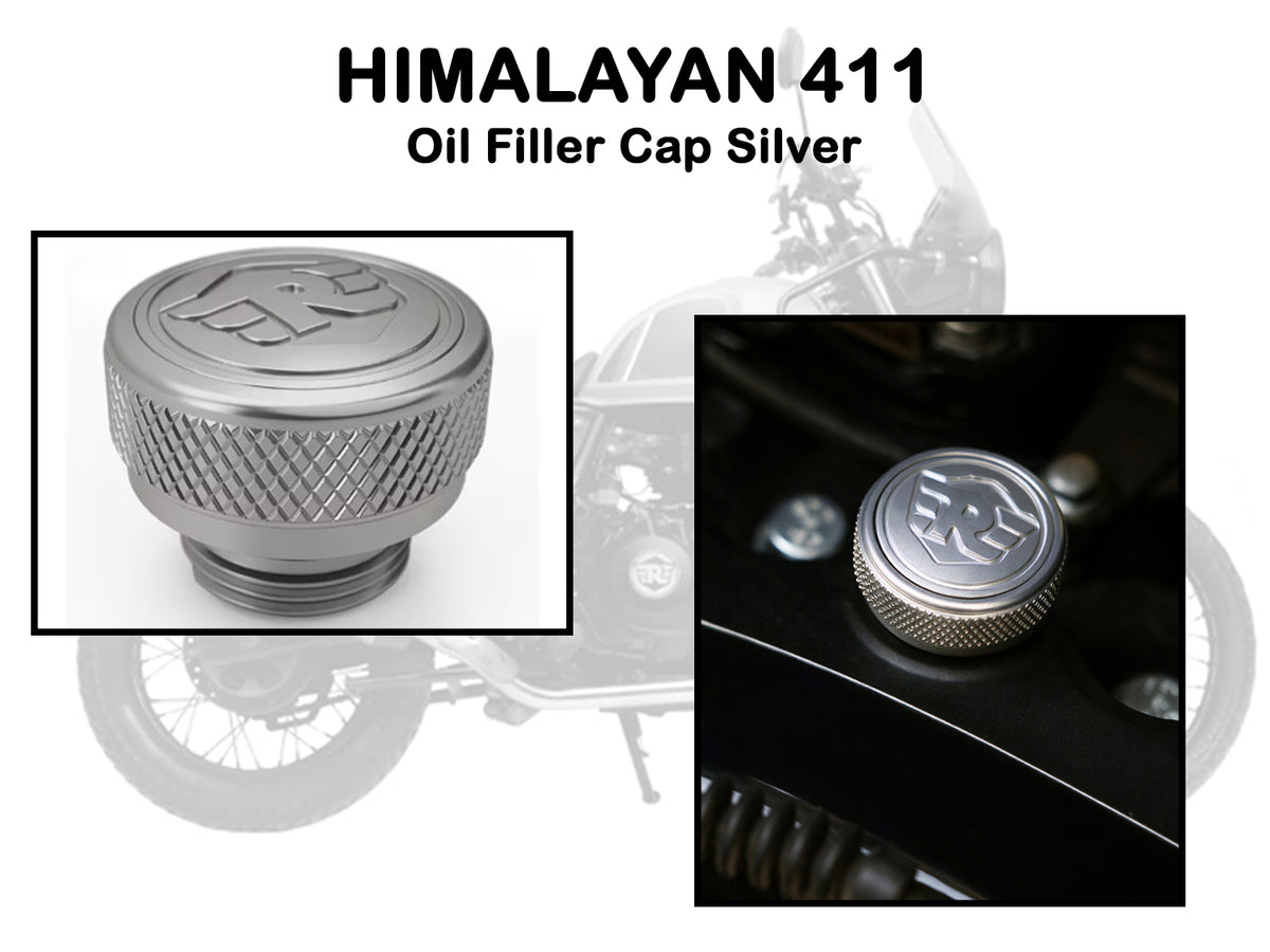 Genuine Royal Enfield Himalayan 411 Oil Filler Cap Silver 1990236