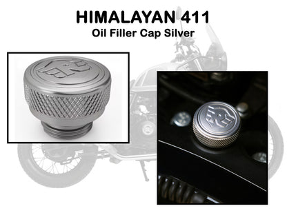 Genuine Royal Enfield Himalayan 411 Oil Filler Cap Silver 1990236