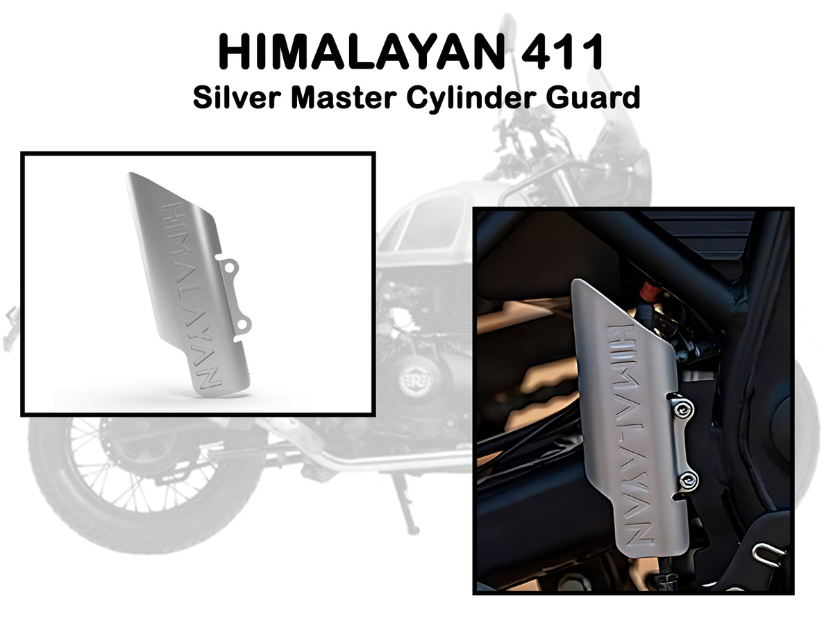 Genuine Royal Enfield Himalayan 411 Master Cylinder Guard Silver 1990219