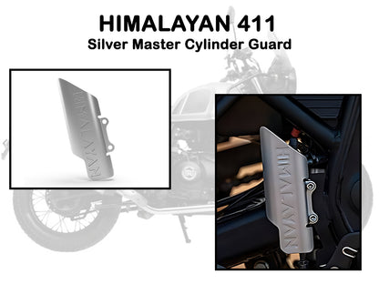 Genuine Royal Enfield Himalayan 411 Master Cylinder Guard Silver 1990219