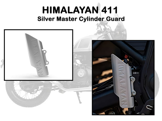 Genuine Royal Enfield Himalayan 411 Master Cylinder Guard Silver 1990219
