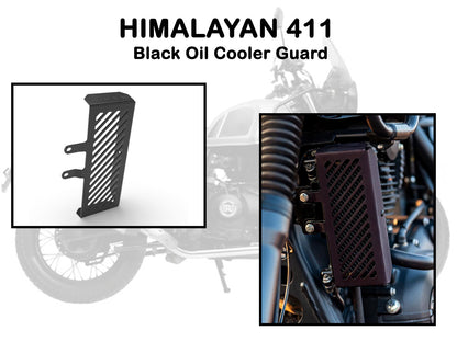 Genuine Royal Enfield Himalayan 411 Oil Cooler Guard Black 1990245