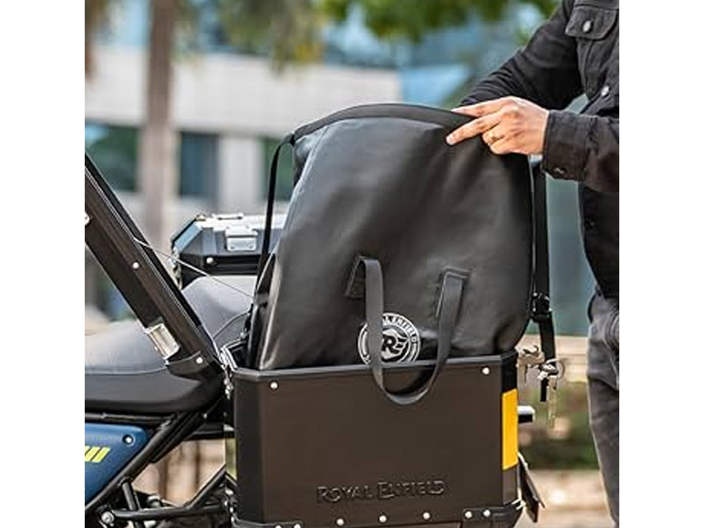 Genuine Royal Enfield Himalayan 411 Black Adventure Waterproof Inner Bags 1990252