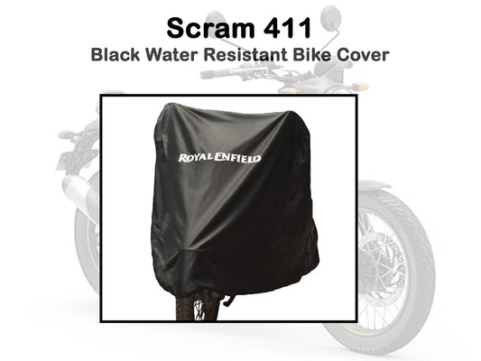 Genuine Royal Enfield Scram 411 Bike Cover Black 1990642