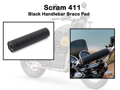 Genuine Royal Enfield Scram 411 Brace Pad Black 1990258