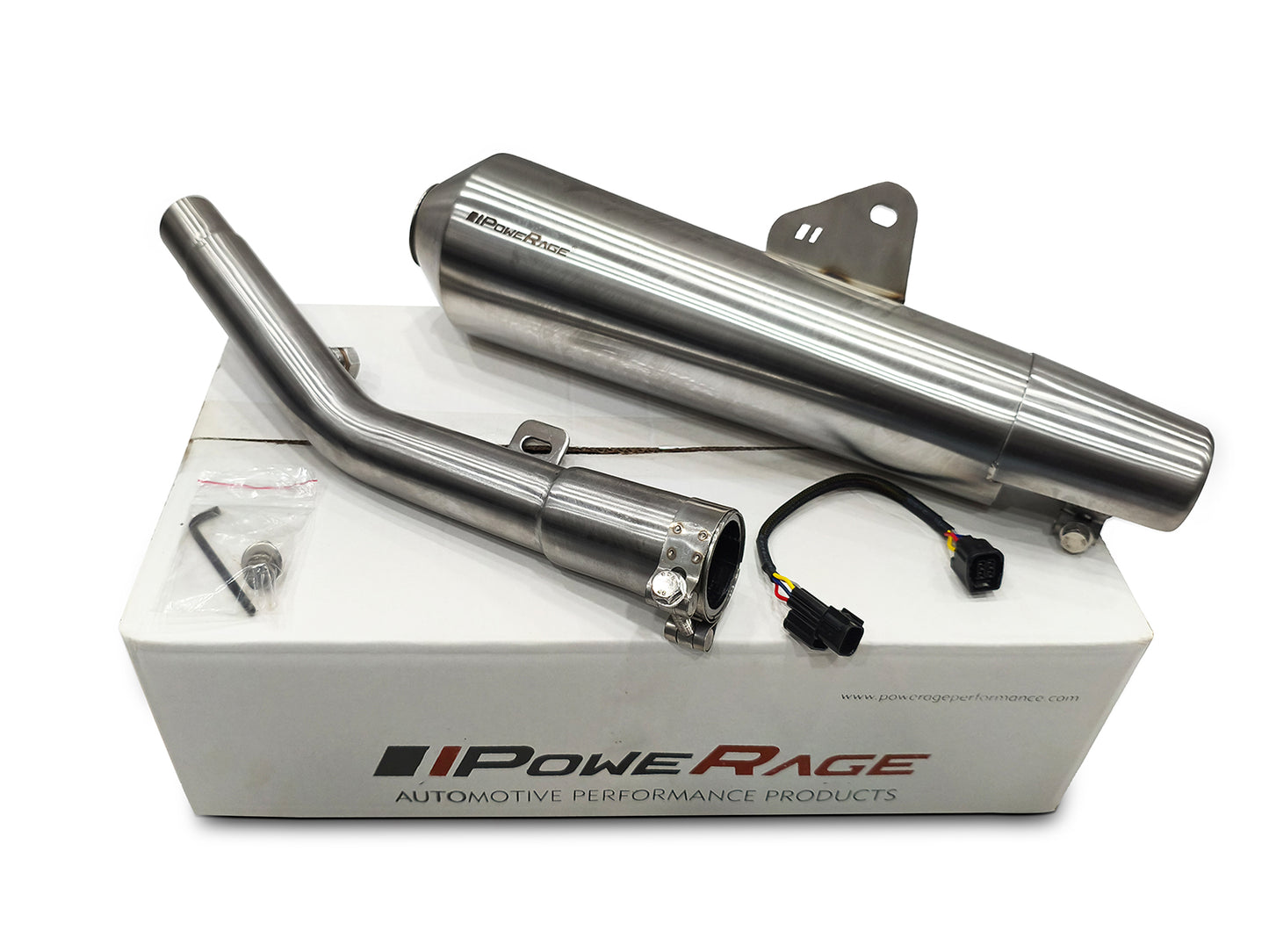 For Royal Enfield Bear 650 Powerage Exhaust Silencer Matt