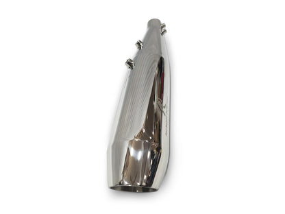 Fit For Royal Enfield Bear 650 Steller X Red Rooster Exhaust Silencer Polished