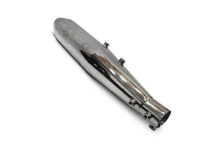 Fit For Royal Enfield Bear 650 Steller X Red Rooster Exhaust Silencer Polished