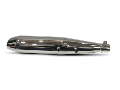 Fit For Royal Enfield Bear 650 Steller X Red Rooster Exhaust Silencer Polished