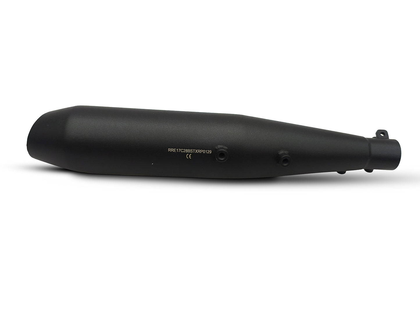 Fit For Royal Enfield Bear 650 Steller X Red Rooster Exhaust Silencer Black