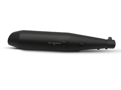 Fit For Royal Enfield Bear 650 Steller X Red Rooster Exhaust Silencer Black