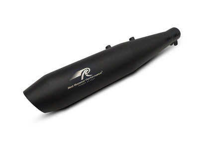 Fit For Royal Enfield Bear 650 Steller X Red Rooster Exhaust Silencer Black