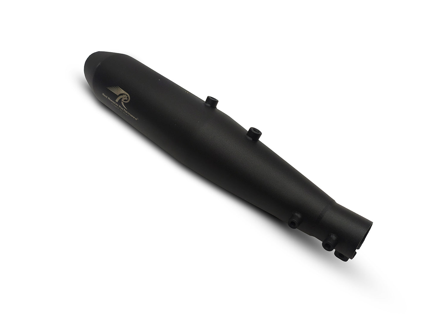 Fit For Royal Enfield Bear 650 Steller X Red Rooster Exhaust Silencer Black