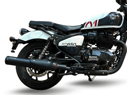 For Royal Enfield Shotgun 650 BASS MASTER Exhaust Silencer Black