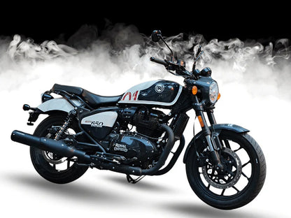 For Royal Enfield Shotgun 650 BASS MASTER Exhaust Silencer Black