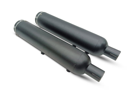 For Royal Enfield Shotgun 650 Rhino Racing V2 Exhaust Silencer Black