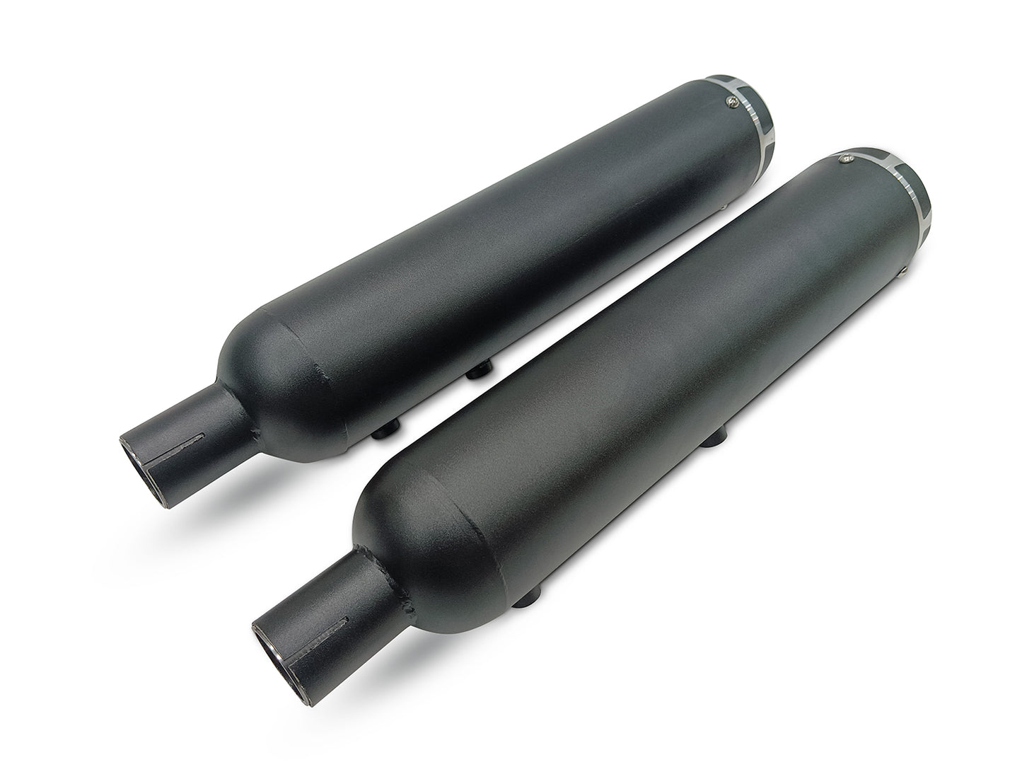 For Royal Enfield Shotgun 650 Rhino Racing V2 Exhaust Silencer Black
