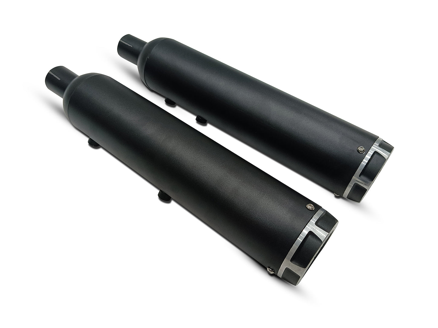 For Royal Enfield Shotgun 650 Rhino Racing V2 Exhaust Silencer Black