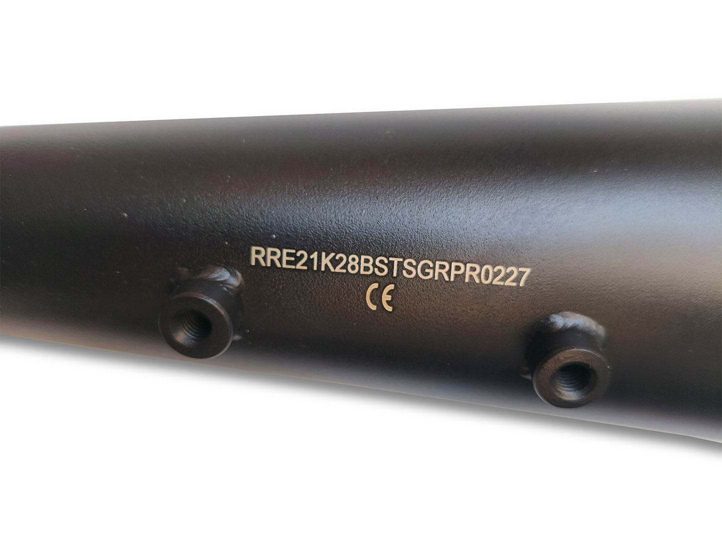 For Royal Enfield Shotgun 650 Red Rooster Steller Exhaust Silencer Black
