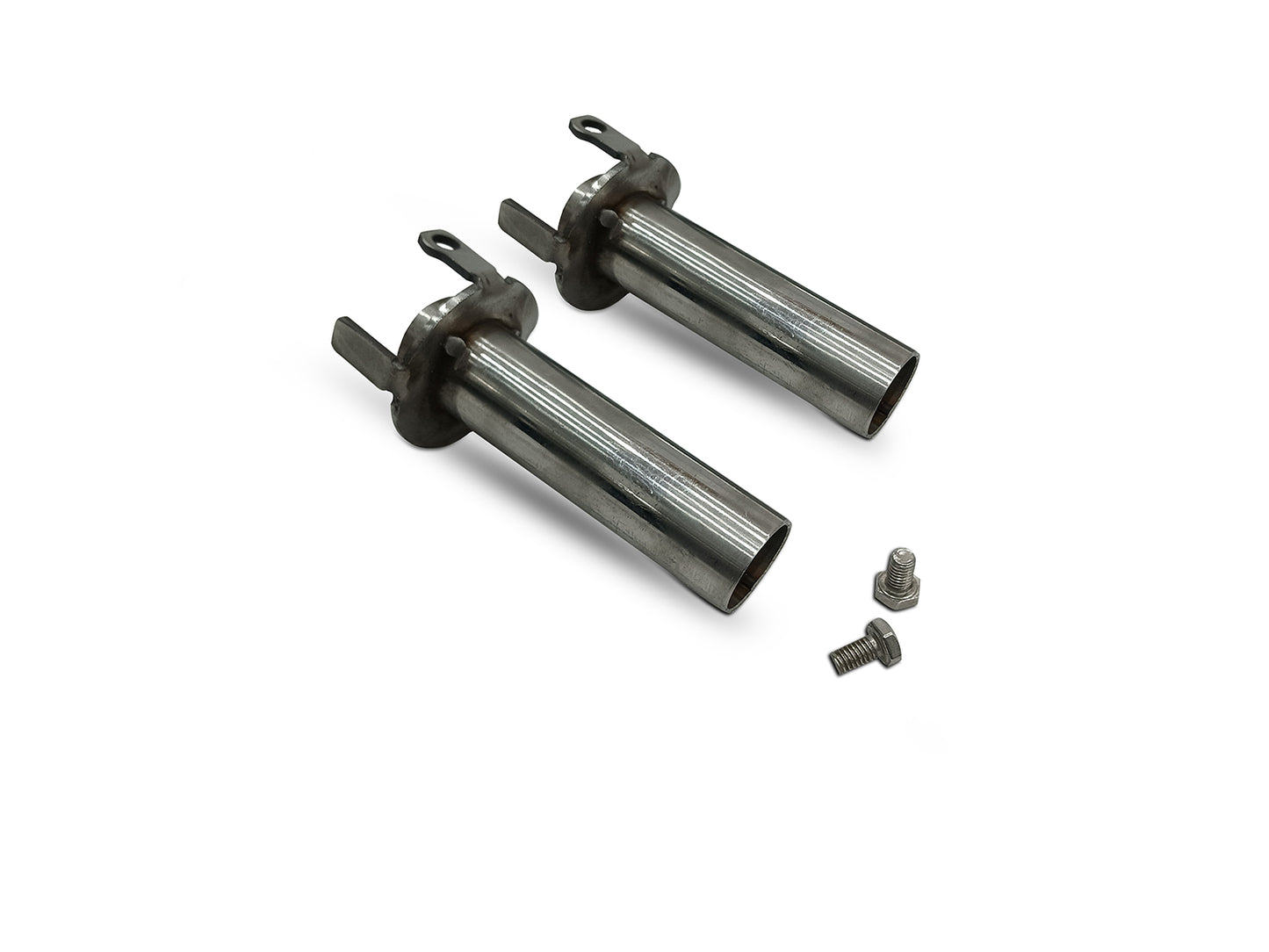 For Royal Enfield Super Meteor 650 Rhino Racing V2 Exhaust Silencer Polished