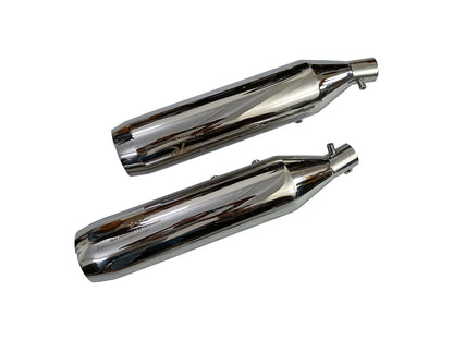 For Royal Enfield Super Meteor 650 R R Astral Silencer With Header Pipe Polish