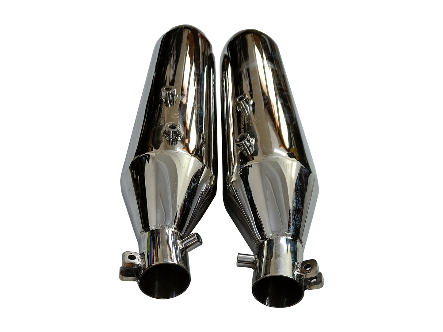 For Royal Enfield Super Meteor 650 R R Astral Silencer With Header Pipe Polish