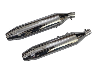 For Royal Enfield Super Meteor 650 R R Astral Pro Silencer & Header Pipe Polish