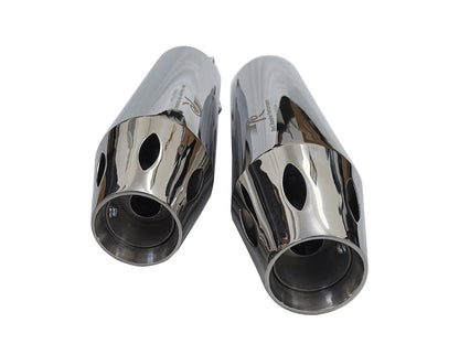 For Royal Enfield Super Meteor 650 R R Astral Pro Silencer & Header Pipe Polish