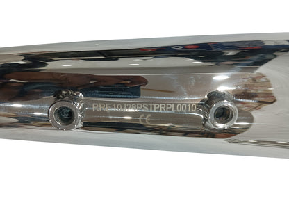 For Royal Enfield GT & Interceptor 650 Steller Pro Exhaust Silencer Pair Polish