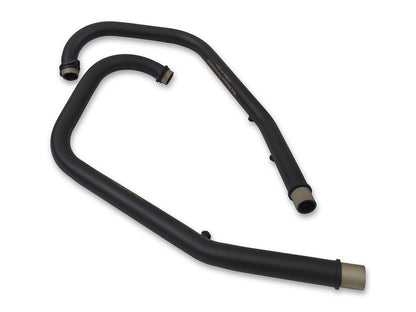 For Royal Enfield GT & Interceptor 650 Red Rooster Header Pipe Bend Pipe Black