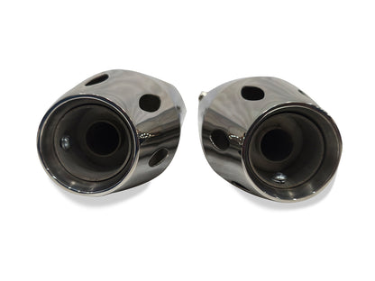 For Royal Enfield Classic 650 Atlas Pro Red Rooster Exhaust Silencer Polished