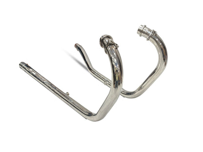 Fit For Royal Enfield Classic 650 Silver Stallion Header Bend Pipe Polished