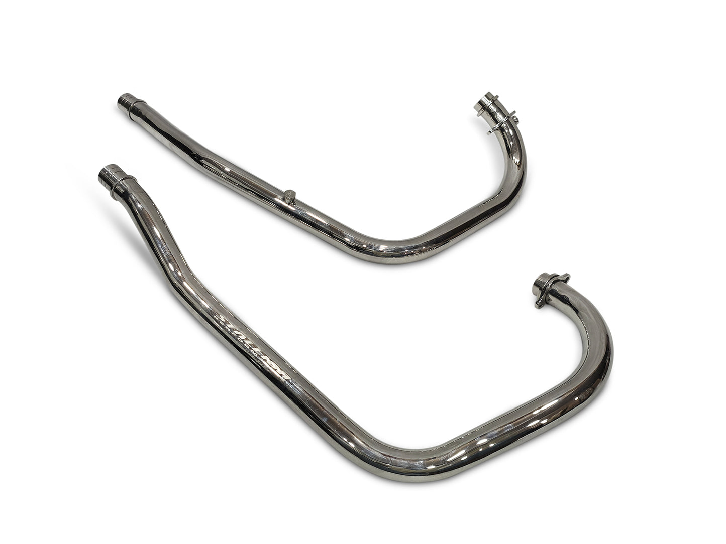 Fit For Royal Enfield Classic 650 Silver Stallion Header Bend Pipe Polished