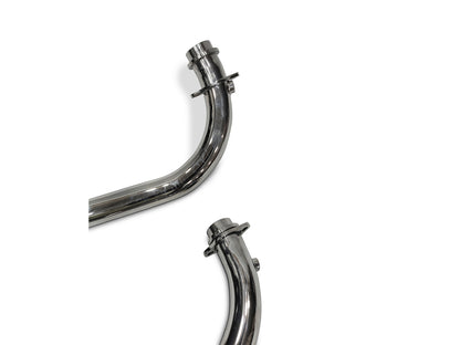 Fit For Royal Enfield Classic 650 Silver Stallion Header Bend Pipe Polished