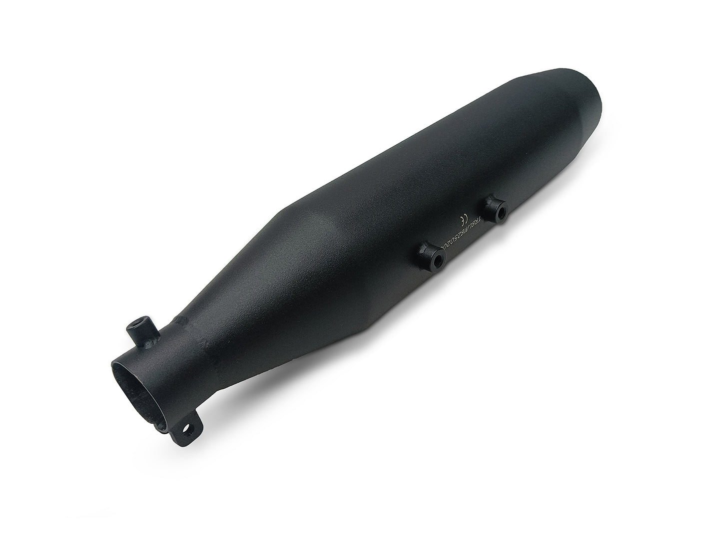For Triumph Scrambler 400X Silver Stallion Exhaust Silencer Black