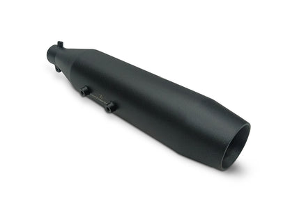 For Triumph Scrambler 400X Silver Stallion Exhaust Silencer Black