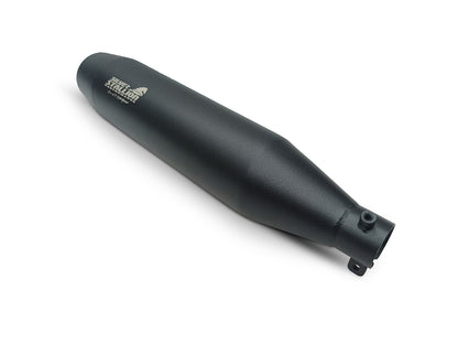 For Triumph Speed 400 Silver Stallion Exhaust Silencer Black