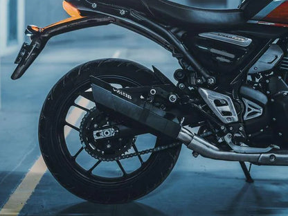 For Triumph Scrambler 400 X ROGUE 2.0 Exhaust Silencer Black