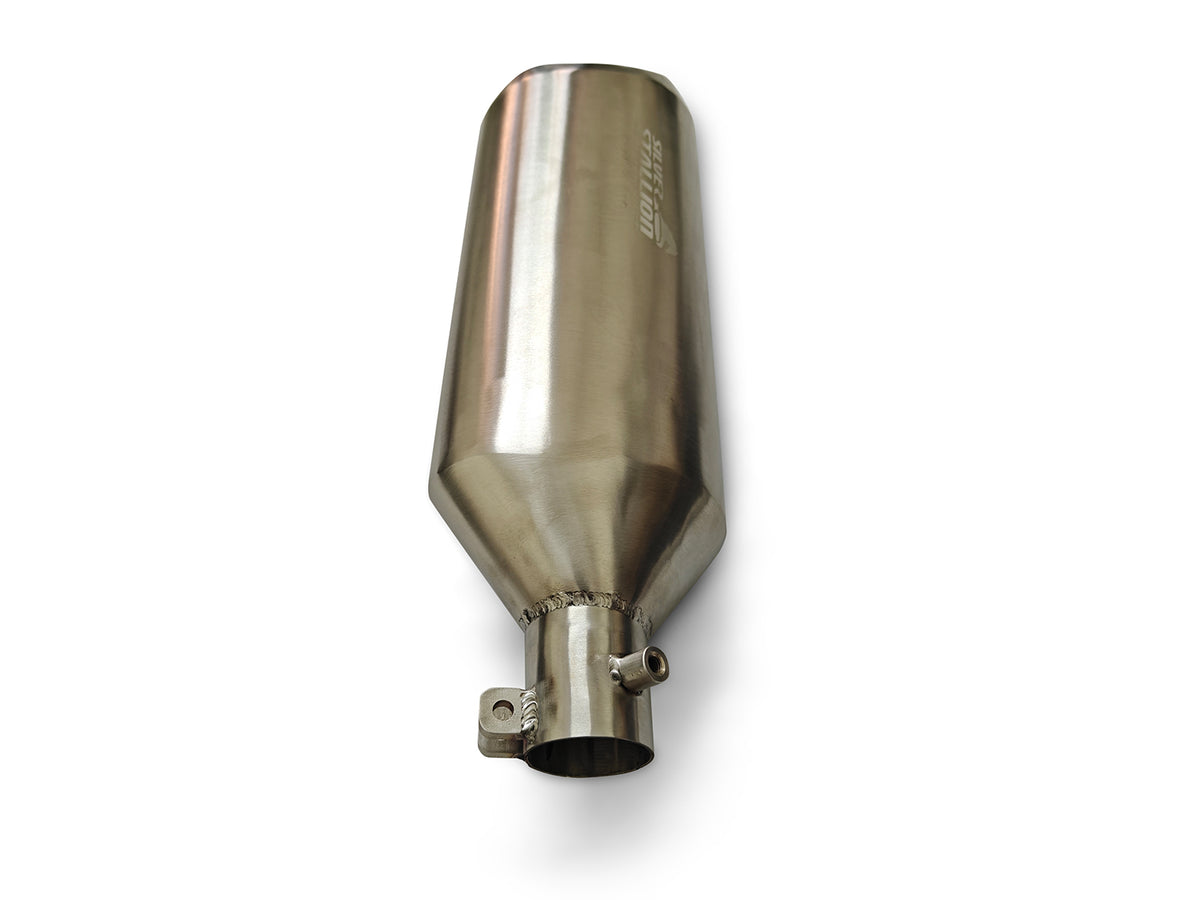 For Triumph Speed T4 Blaze Plus Silver Stallion Exhaust Silencer Matt Finish