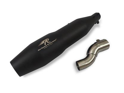 For Triumph Speed 400 Red Rooster Blaze Exhaust Silencer Black